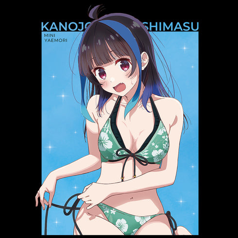 『彼女、お借りします』Tシャツ 八重森みに 水着ver.