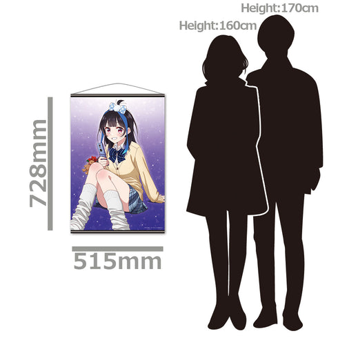 『彼女、お借りします』B2タペストリー 八重森みに 制服ver.