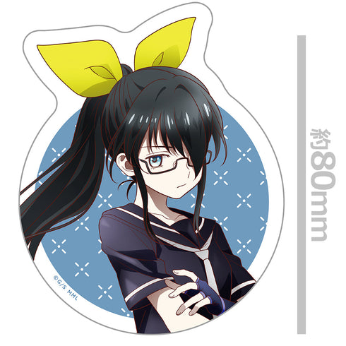 『もめんたりー・リリィ』ダイカットステッカー 咲耶あやめ