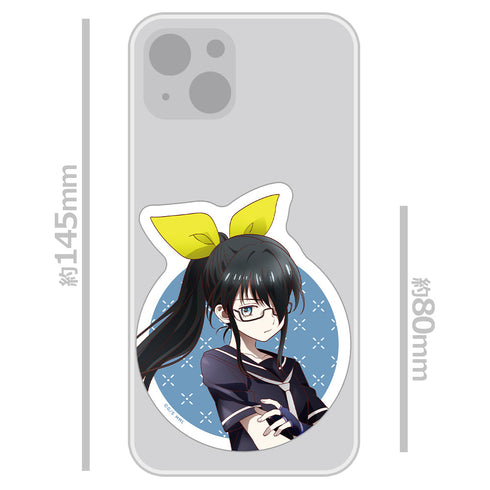 『もめんたりー・リリィ』ダイカットステッカー 咲耶あやめ