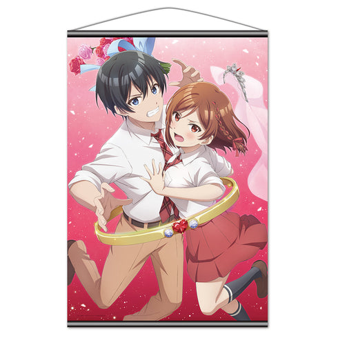 『クラスの大嫌いな女子と結婚することになった。』B2タペストリー 朱音&才人