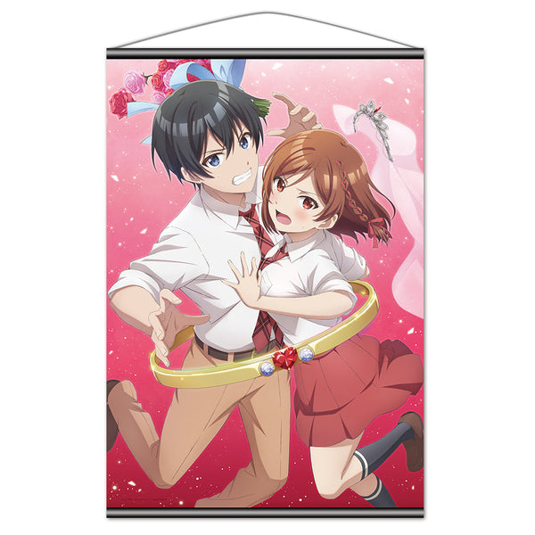 『クラスの大嫌いな女子と結婚することになった。』B2タペストリー 朱音&才人