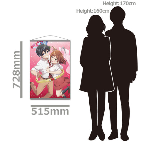 『クラスの大嫌いな女子と結婚することになった。』B2タペストリー 朱音&才人