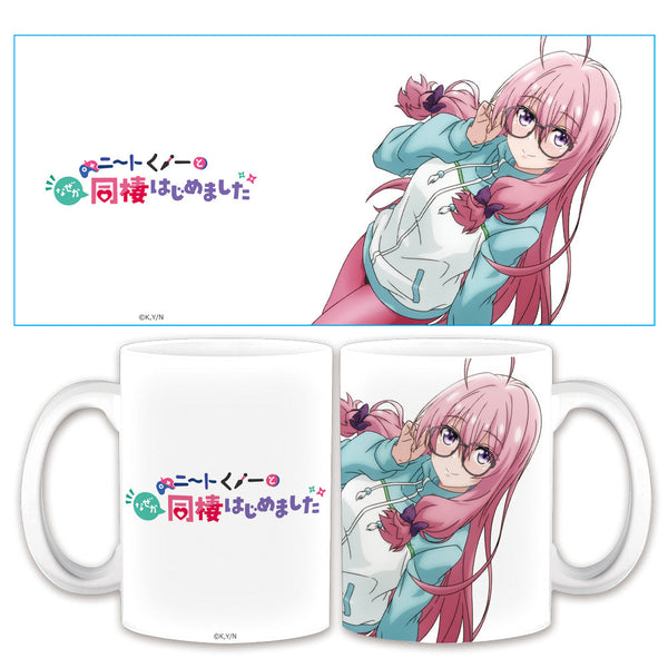 『ニートくノ一となぜか同棲はじめました』マグカップ 出浦 白津莉