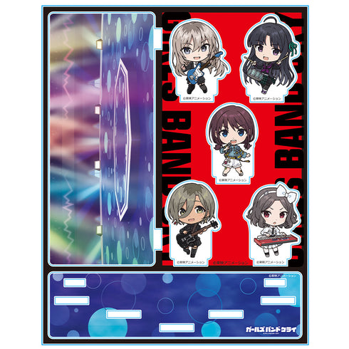 『ガールズバンドクライ』アクリルジオラマ トゲナシトゲアリ デフォルメver.