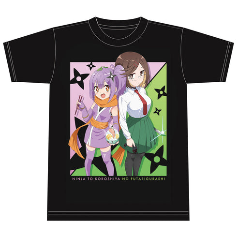 『忍者と殺し屋のふたりぐらし』Tシャツ さとこ&このは