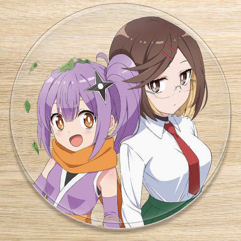 『忍者と殺し屋のふたりぐらし』アクリルコースター(スタンド付) さとこ&このは