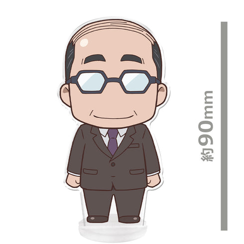 『悪役令嬢転生おじさん』ぷにこれ!アクリルフィギュア(スタンド付) 屯田林憲三郎