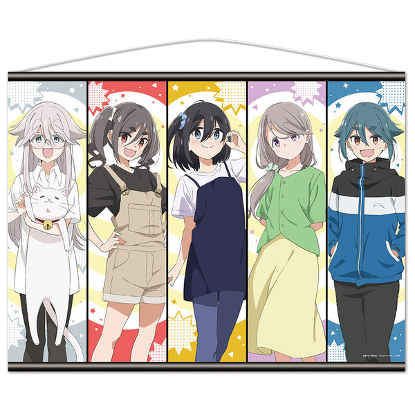 『mono』B2タペストリー さつき、アン、桜子、春乃&たいしょう、華子