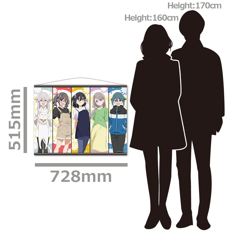 ぽりん　なかべ SMELL A賞 B2 タペストリー ヨゼフ ノイ mono』B2タペストリー さつき、アン、桜子、春乃&たいしょう