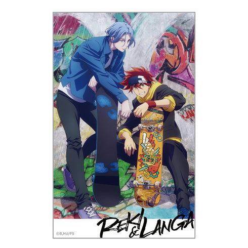 『SK∞ エスケーエイト』ダイカットステッカー 暦&ランガ