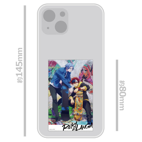 『SK∞ エスケーエイト』ダイカットステッカー 暦&ランガ