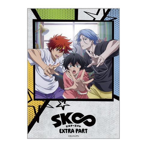 『SK∞ エスケーエイト』ダイカットステッカー 暦&ランガ&実也
