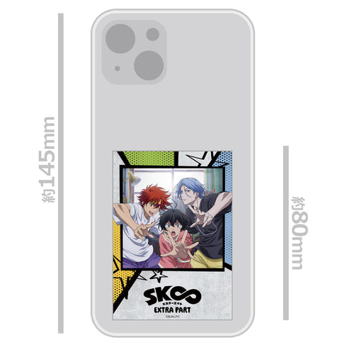 『SK∞ エスケーエイト』ダイカットステッカー 暦&ランガ&実也