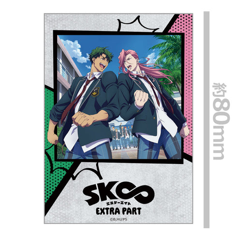 『SK∞ エスケーエイト』ダイカットステッカー 薫&虎次郎