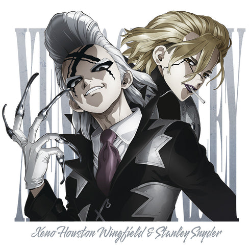 『Dr.STONE』リブ付ロングスリーブTシャツ ゼノ&スタンリー