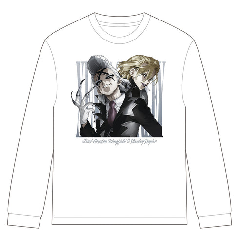 『Dr.STONE』リブ付ロングスリーブTシャツ ゼノ&スタンリー