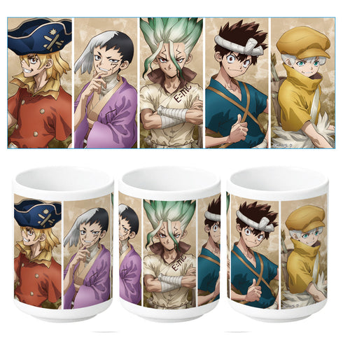 『Dr.STONE』湯のみ 千空&ゲン&龍水&クロム&羽京