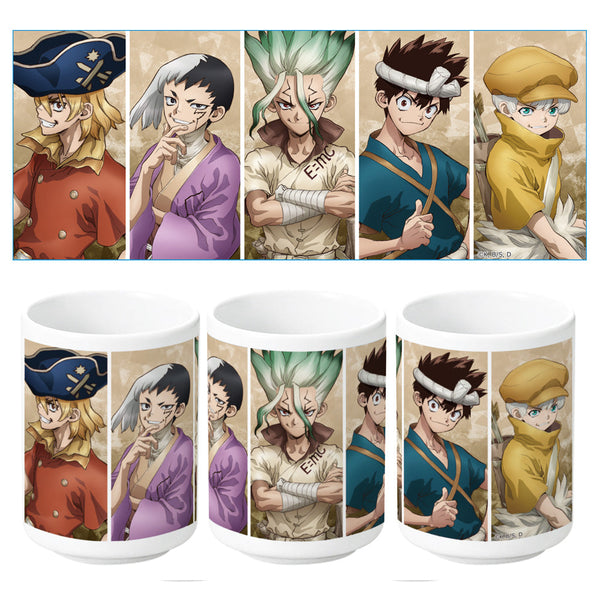 『Dr.STONE』湯のみ 千空&ゲン&龍水&クロム&羽京