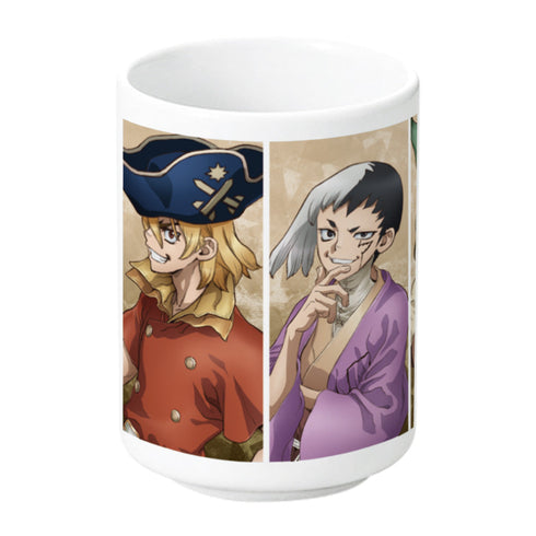 『Dr.STONE』湯のみ 千空&ゲン&龍水&クロム&羽京