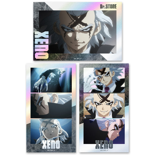 『Dr.STONE』サムネイルキラステッカーセット Dr.ゼノ
