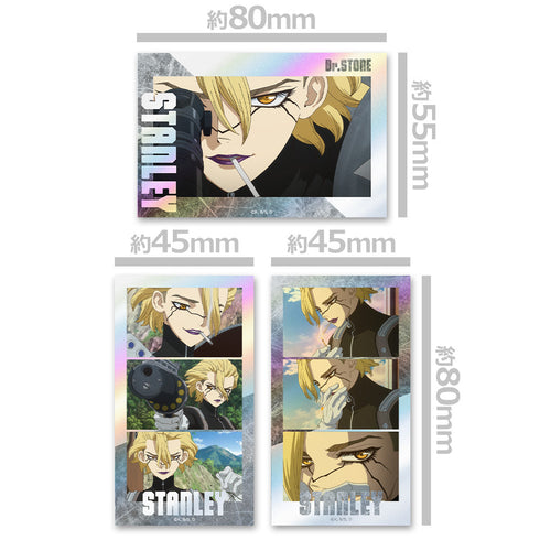 『Dr.STONE』サムネイルキラステッカーセット スタンリー・スナイダー