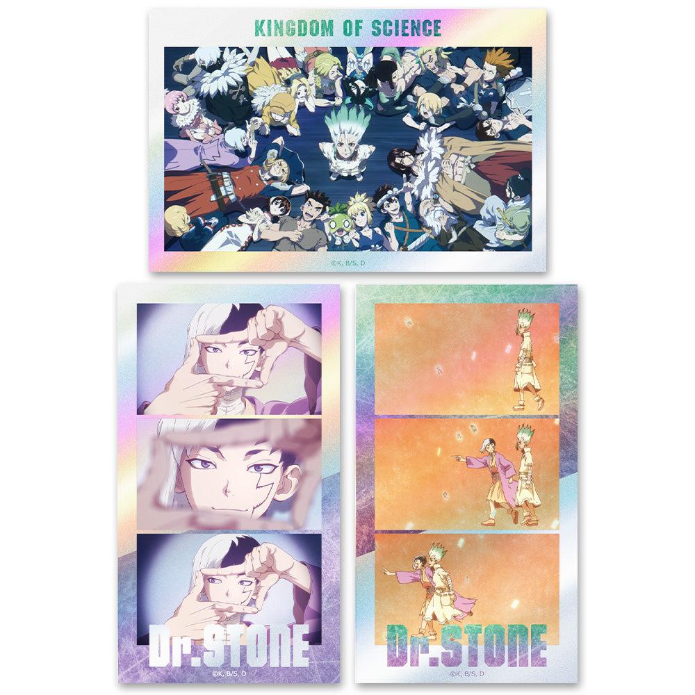 Dr.STONE 1∼18 セット　まとめ売り Dr.STONE』サムネイルキラステッカーセット EDver. – Anime