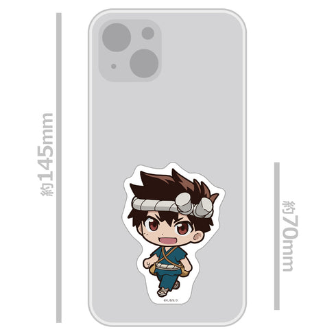 『Dr.STONE』ついてっくダイカットステッカー クロム