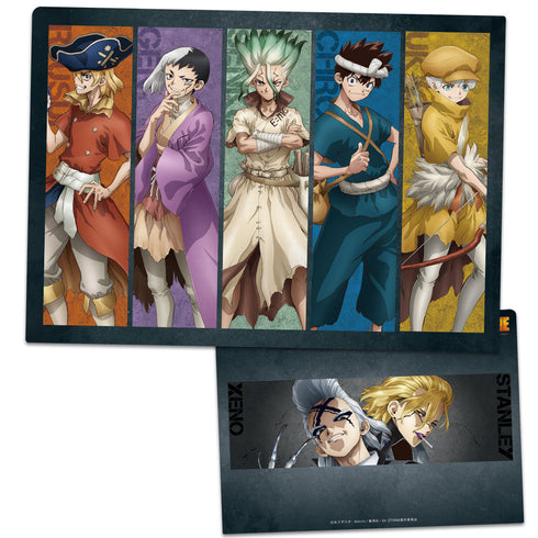 『Dr.STONE』クリアファイル 千空&ゲン&龍水&クロム&羽京&ゼノ&スタンリー