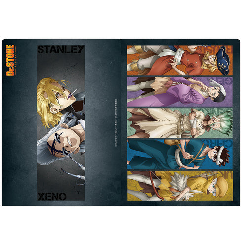 『Dr.STONE』クリアファイル 千空&ゲン&龍水&クロム&羽京&ゼノ&スタンリー
