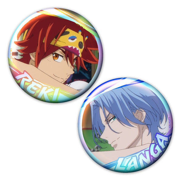 『SK∞ エスケーエイト』オーロラ缶バッジ2個セット 暦&ランガ vol.2