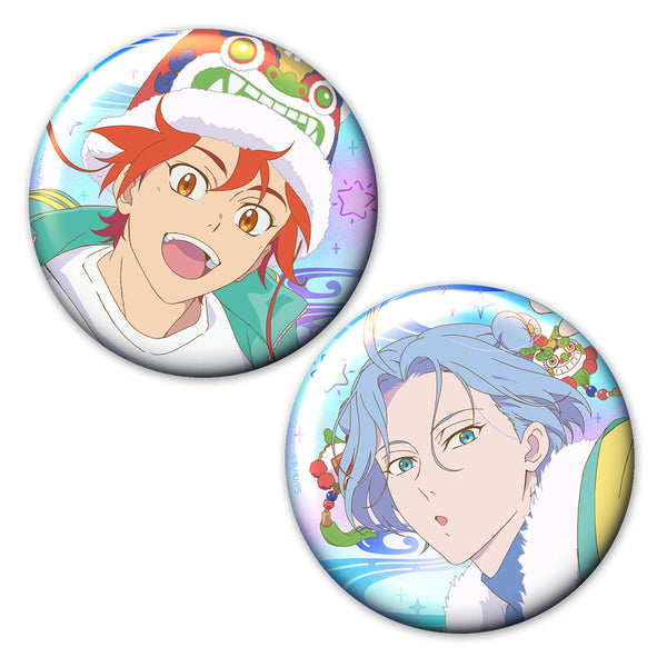 『SK∞ エスケーエイト』オーロラ缶バッジ2個セット 暦&ランガ vol.4