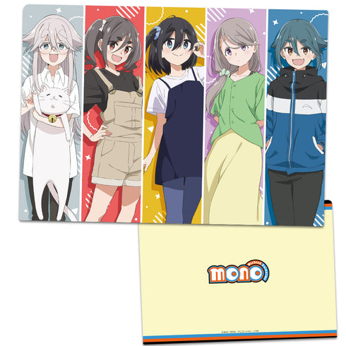 『mono』クリアファイル さつき、アン、桜子、春乃&たいしょう、華子