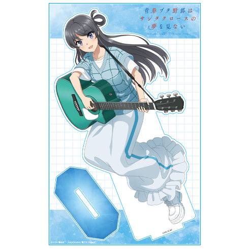 《青春猪头男不会梦见圣诞老人》亚克力立牌 樱岛麻衣 吉他女孩版 【全新绘制】