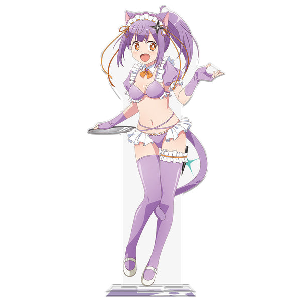 『忍者と殺し屋のふたりぐらし』BIGアクリルキャラスタンド 草隠さとこ 猫耳水着メイドver.【描き下ろし】