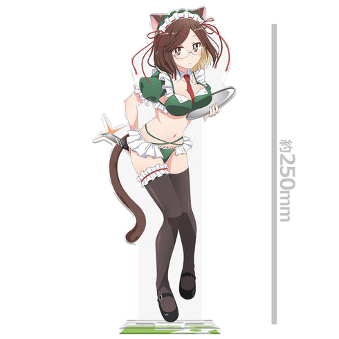 『忍者と殺し屋のふたりぐらし』BIGアクリルキャラスタンド 古賀このは 猫耳水着メイドver.【描き下ろし】