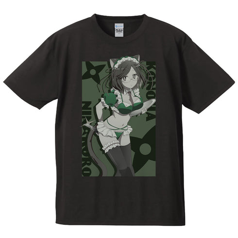 『忍者と殺し屋のふたりぐらし』Tシャツ 古賀このは 猫耳水着メイドver.【描き下ろし】