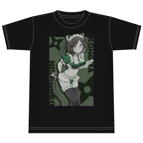 『忍者と殺し屋のふたりぐらし』Tシャツ 古賀このは 猫耳水着メイドver.【描き下ろし】