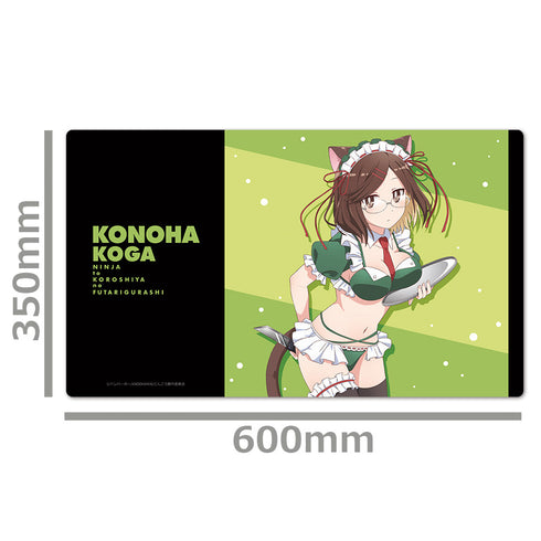 『忍者と殺し屋のふたりぐらし』キャラクターラバーマット 古賀このは 猫耳水着メイドver.【描き下ろし】