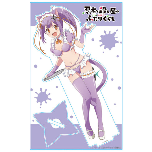 『忍者と殺し屋のふたりぐらし』アクリルキャラスタンド 草隠さとこ 猫耳水着メイドver.【描き下ろし】