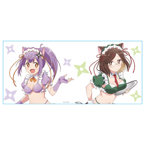 『忍者と殺し屋のふたりぐらし』マグカップ さとこ&このは 猫耳水着メイドver.【描き下ろし】