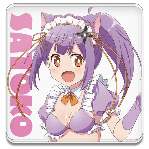 『忍者と殺し屋のふたりぐらし』アクリルコースター (スタンド付) 草隠さとこ 猫耳水着メイドver.【描き下ろし】