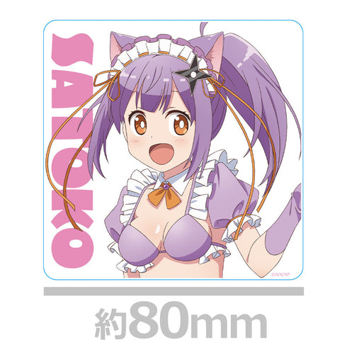 『忍者と殺し屋のふたりぐらし』アクリルコースター (スタンド付) 草隠さとこ 猫耳水着メイドver.【描き下ろし】