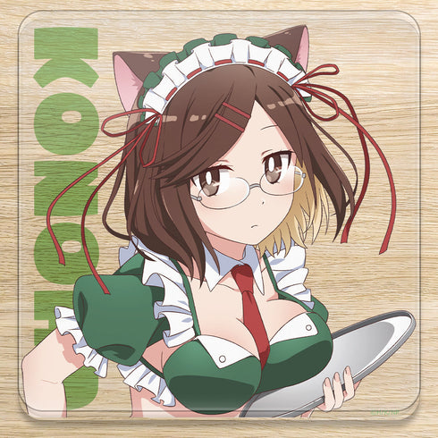 『忍者と殺し屋のふたりぐらし』アクリルコースター (スタンド付) 古賀このは 猫耳水着メイドver.【描き下ろし】