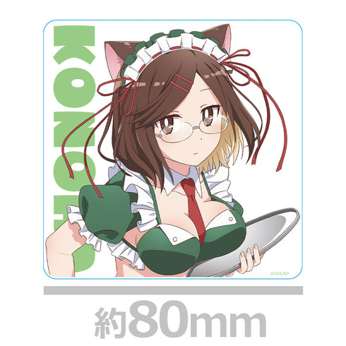 『忍者と殺し屋のふたりぐらし』アクリルコースター (スタンド付) 古賀このは 猫耳水着メイドver.【描き下ろし】