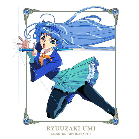 『魔法騎士レイアース』リブ付ロングスリーブTシャツ 龍咲 海