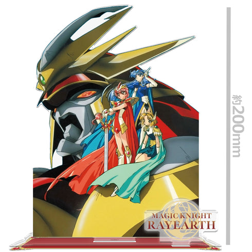 《魔法騎士雷亞斯》BIG 壓克力角色立牌 合體魔神雷亞斯 光&海&風【202605 再版】