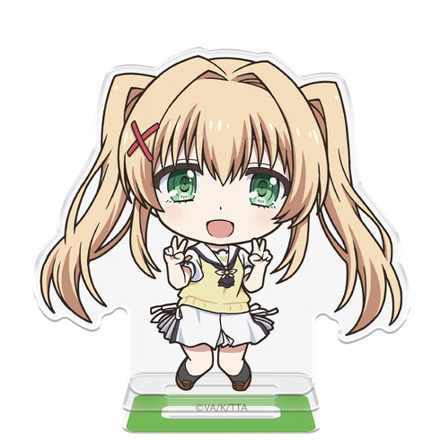 "Summer Pockets" Acrylic Character Stands: Shiroha, Aoi, O, and Tsumugi (Chibi Style)