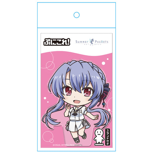 "Summer Pockets" Puni-Kore! Acrylic Figure (with Stand) Sora Aoi
