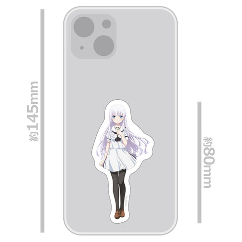 『Summer Pockets』ダイカットステッカー 鳴瀬 しろは